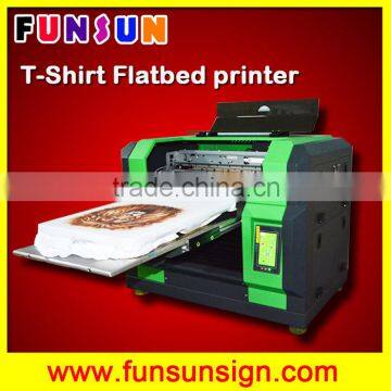 new model textile printer with dx5 head 1440dpi for A3 A4 size printing