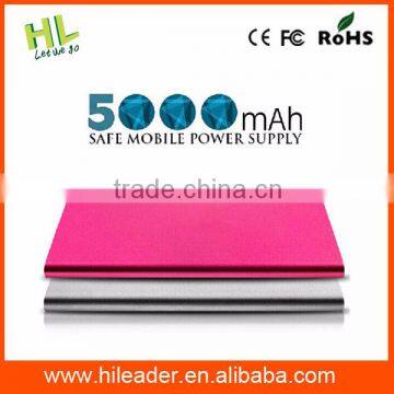 2015 Ultra-thin Metal 5000mah Oem Power Banks photo-3