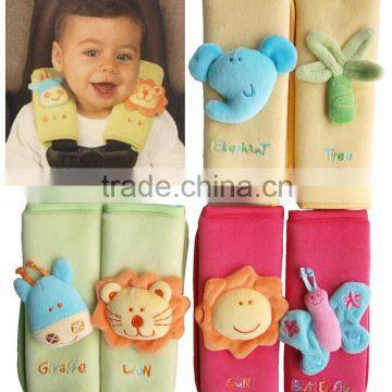 Plush Car Seat Belt Cover Toy for Baby/Plush Strap Cover /Car Seat Belt Stuffed Cover photo-4