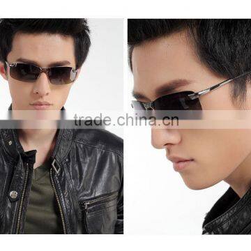 High Quality Metal Frame Sun Glasses Men Sunglasses