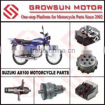 Suz. AX100 Motorcycle Parts, Cylinder Block, Cylinder Head Cover, Clutch photo-1