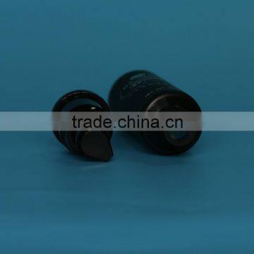 High Quality 30mm Black PE Plastic Cosmetic Packaging Tubes With Airless Pump Quality Choice photo-2