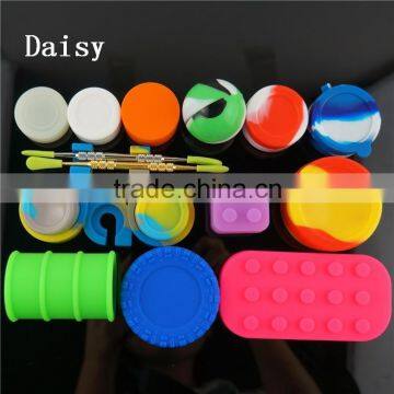 Platinum Cured Silicone Jars Dab Wax Container,5ml Silicone Container for Wax/oil,butane Hash Oil Silicone Container photo-2