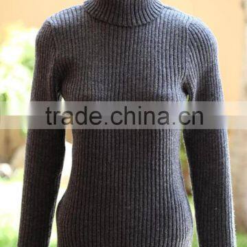 ALPACA WOOL TURTLE NECK SWEATER