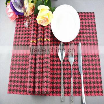 Rose color thousands of bird pattern background kitchen accessories placemat