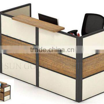 Cheap well office cashier counter designs / photos counter reception table design (SZ-RTB030)