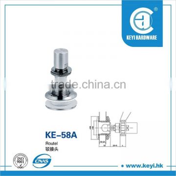 Glass curtain wall fittings spider routel/connector(KE-58A)