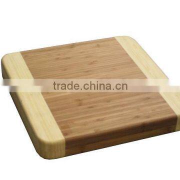 Square bamboo cutting board