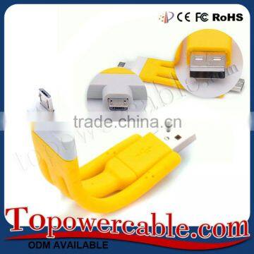 Very Short Stand Function Mobile Phone Charger Micro Usb Cable Wholesale Online photo-2