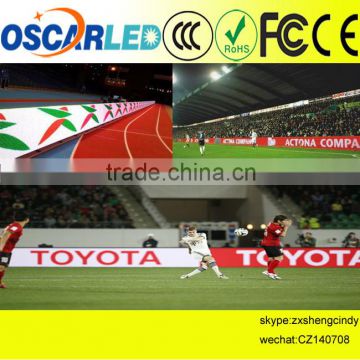 Outdoor Usage and Full Color Tube Chip Color football stadium electronic billboards