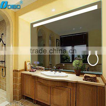 Modern hotel bathroom sensor switch fluorescent mirror