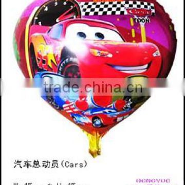 18inch cars foil balloon