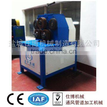 Round flange forming machine