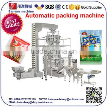 YB-520 machine manufacturers leek packing machine 2 function in one machine