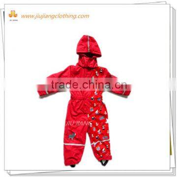 kids rain overall waterproof outdoor waterproof breathable