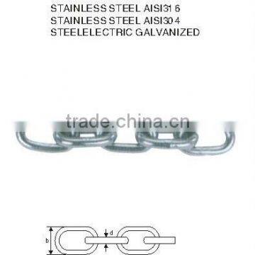 2016 CHINA MANUFACTURER STAINLESS STEEL DIN763 WELED CHAIN SHORT LINK CHAIN RIGGING HARDWARE photo-5