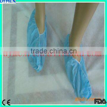 Disposable Waterproof Plastic PP+ CPE Medical Shoe Cover For Work Place