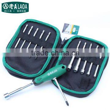 12 IN 1 Screwdriver and Socket Bit Kit Screwdriver Bit Set