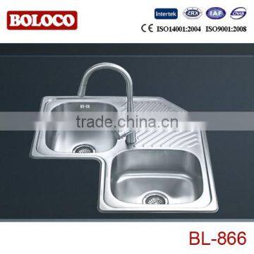 Triangle overmounted kitchen sinks BL-866