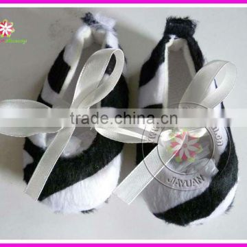 Zebra Baby Crib Shoes