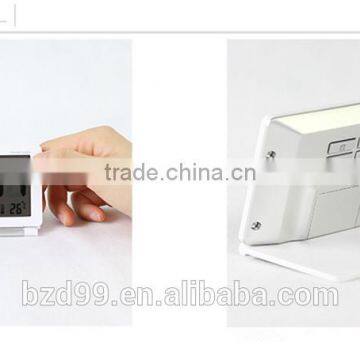 Multi-functional LCD Display Portable Folding Travel Alarm Clock Pocket Flip Clock / Electronic Items Manufacturer OEM/ODM photo-2