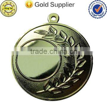 Factory direct sales Classical bronze style zinc alloy blank metal medal