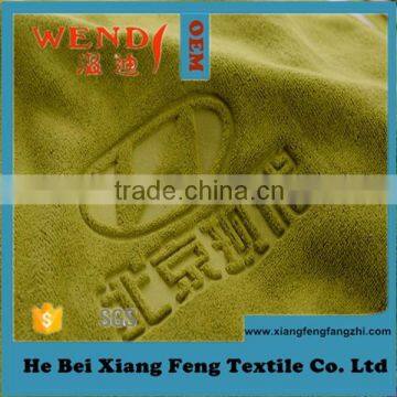 compressed towel Microfiber Sanding Printing Hand Face Embossed Print Towel 6148 Wendy Brand Made in China Gaoyang Town