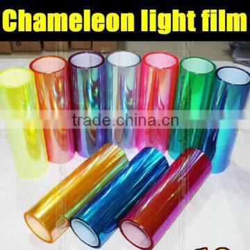 High quality chameleon car head lamp film 10 colors available