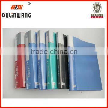 file pocket 10--100 page pp display/clear book