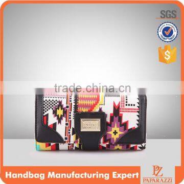 A4909-2016 hot sale South America fashion new exotic design canvas clutch