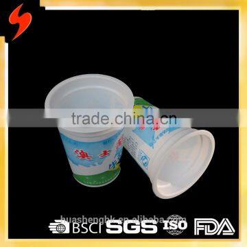 Logo Printed OEM disposable Plastic 6oz Tea Cup