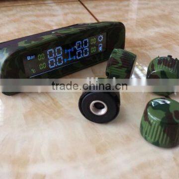 Top Solar Power Monitor TPMS Solar Panel Display Tire Pressure Monitor System