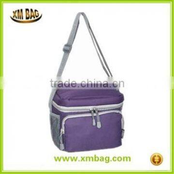 600D portable food delivery outdoor insulated lunch cooler bag with PEVA lining