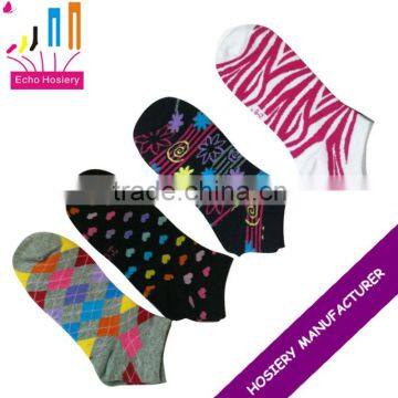 ladies cotton boat socks