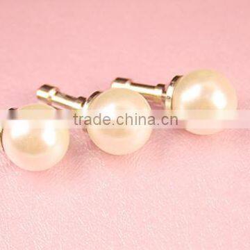 High Quality!!! 3.5mm Phone Dust Plug Pearl Earphone Jack Plug Wholesale Factory Price photo-6