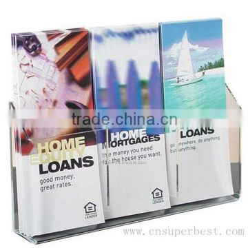 China supplier acrylic greeting card holder