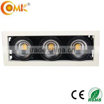 High Power 3*1*30W COB Led Grille Light Fixture photo-2