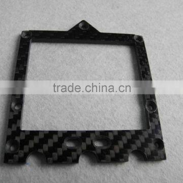 CNC OEM Glossy Finish 3K Full Carbon Fiber Multicopter Plate EPIC