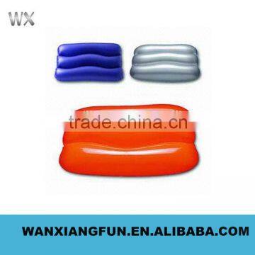 Promotion square Shape pvc inflatable beach Pillow,inflatable pillow