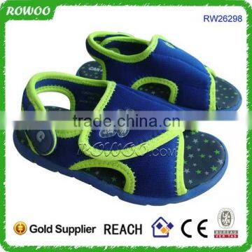 Latest design fashion soft sole children student beach sandal for school