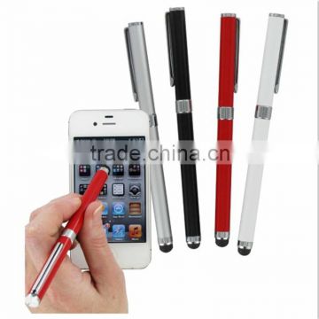 2 in 1 Multi function Stylus pen , touch screen ball pen