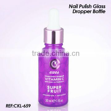 glass nail polish bottle 10ml 30ml 50ml 100ml