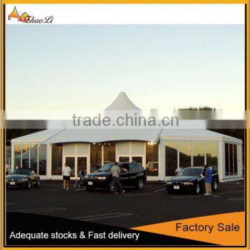 Aluminium frame high peak frame tent with accessories