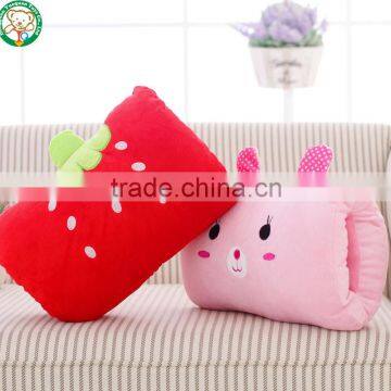 Wholesale stuffed Warm hands plush pillow