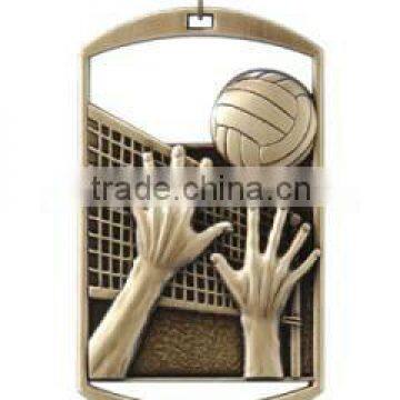 Volleyball Dog Tags