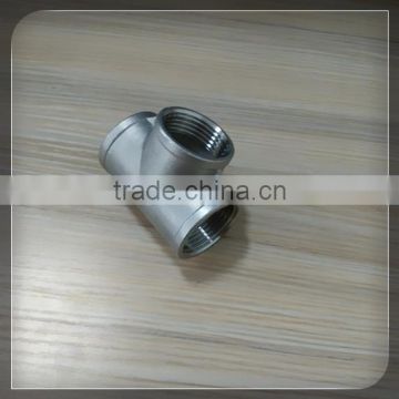 Stainless Steel 304/316 Tee Banded Equal 1 Inch