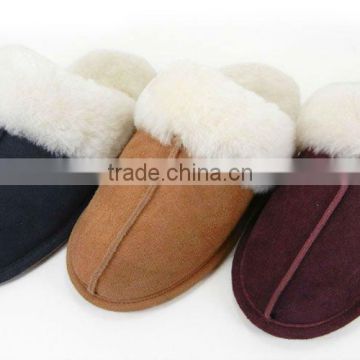 handmade fashion sheepskin slipper factory