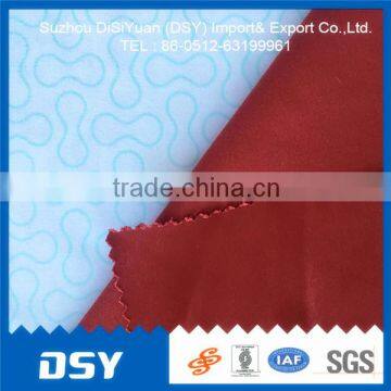 100%polyester beautiful twill peach skin fashion fabric/dress fabric from China