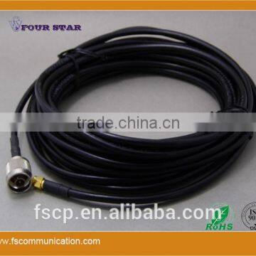 RG223 Cable Assembly With SMA Male Crimp to N Male Crimp Connectors