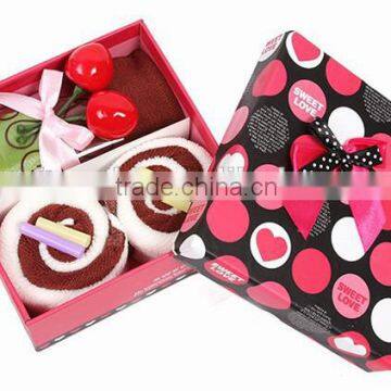 Exports Europe Cake Towel Gift Basket Towel Cake for Wedding Business Gifts photo-3
